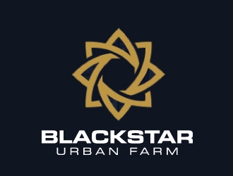 blackstar urban farm logo design by nehel