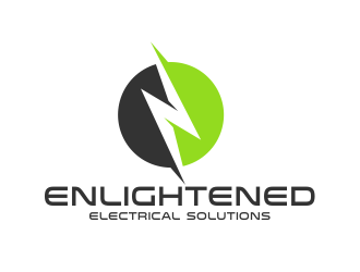Enlightened Electrical Solutions  logo design by AisRafa