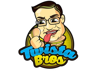 Twista Bros logo design by shere