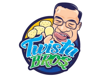 Twista Bros logo design by shere