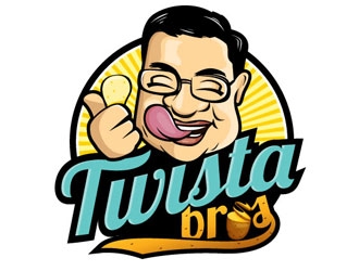 Twista Bros logo design by shere