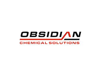 Obsidian Chemical Solutions logo design by checx
