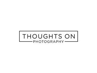 Thoughts On Photography logo design by johana