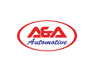 A & A Automotive logo design by johana