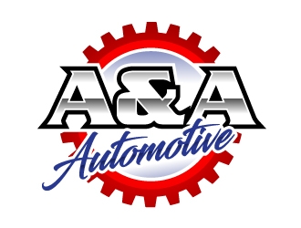 A & A Automotive logo design by nexgen
