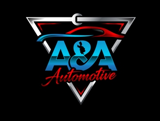 A & A Automotive logo design by DreamLogoDesign