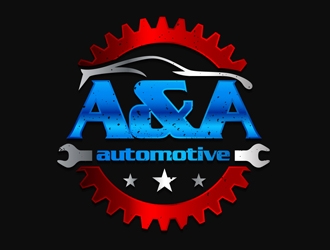 A & A Automotive logo design by DreamLogoDesign