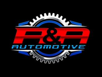 A & A Automotive logo design by DreamLogoDesign