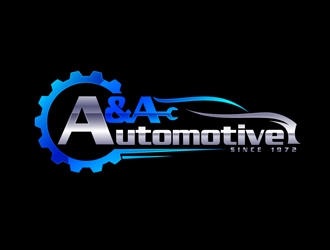 A & A Automotive logo design by DreamLogoDesign
