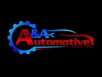 A & A Automotive logo design by DreamLogoDesign