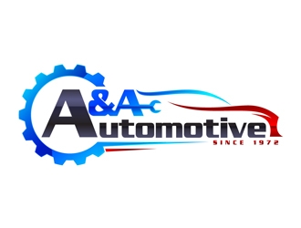 A & A Automotive logo design by DreamLogoDesign