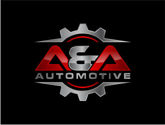 A & A Automotive logo design by evdesign