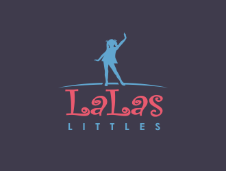 LaLas Littles logo design by YONK