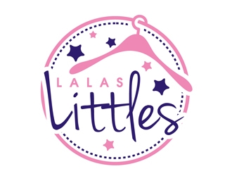 LaLas Littles logo design by DreamLogoDesign