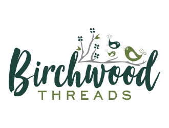 Birchwood Threads logo design by cikiyunn