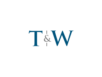 T&W or W&T logo design by dewipadi