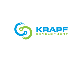 Krapf Development logo design by pencilhand