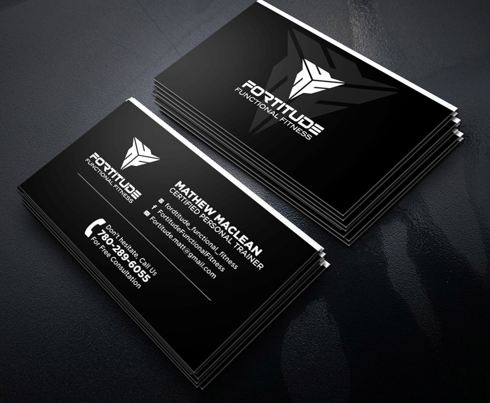 Fortitude Functional Fitness  logo design by scriotx