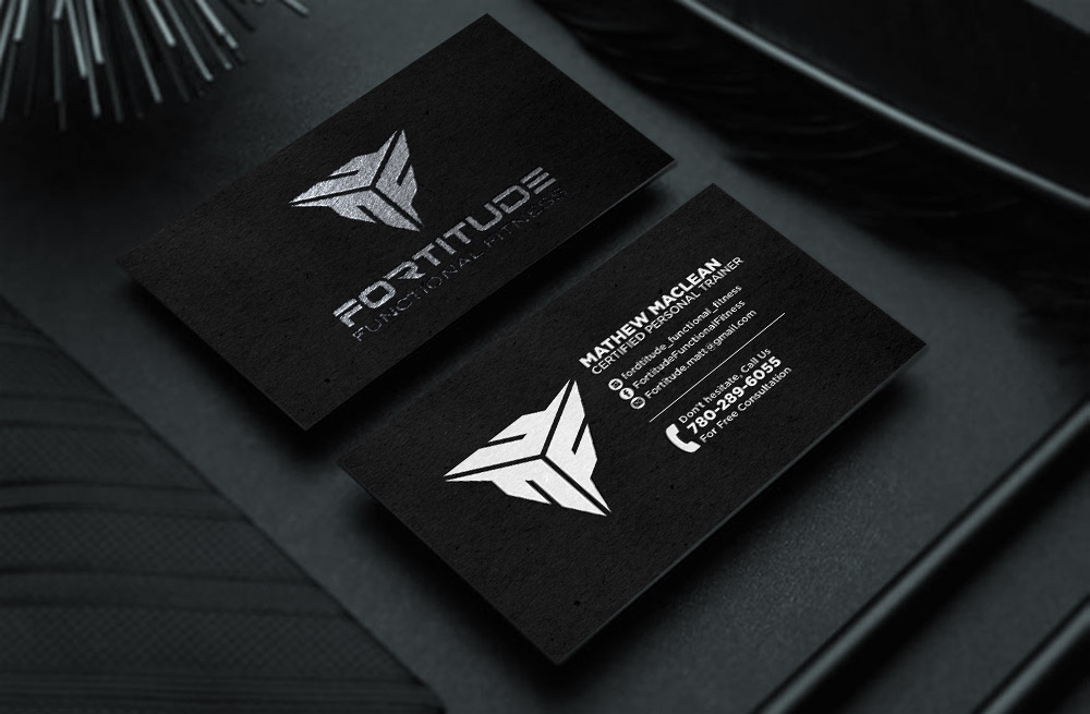 Fortitude Functional Fitness  logo design by scriotx