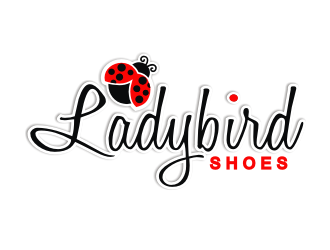 Ladybird Shoes logo design by coco