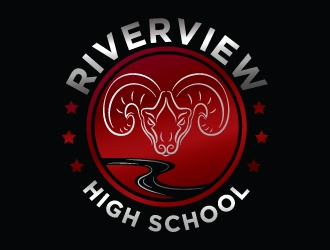 Riverview High School logo design by Boomstudioz