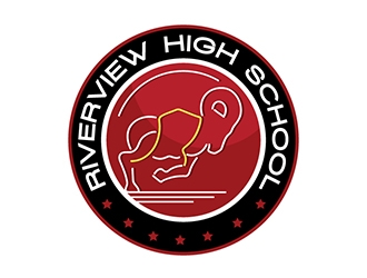 Riverview High School logo design by Suvendu
