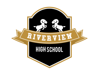 Riverview High School logo design by JessicaLopes