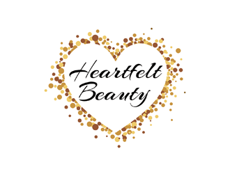 Heartfelt Beauty  logo design by logolady