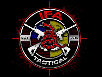 IFA TACTICAL logo design by REDCROW