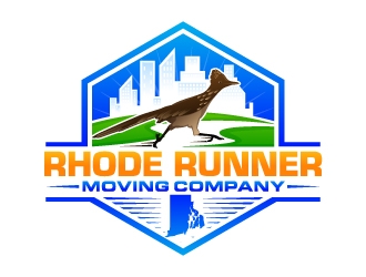 Rhode Runner Moving Company logo design by Aelius