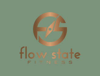 Flow State Fitness logo design by pakNton
