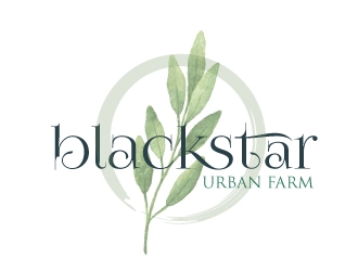 blackstar urban farm logo design by Xeon