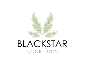 blackstar urban farm logo design by meliodas