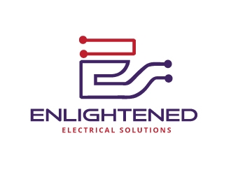 Enlightened Electrical Solutions  logo design by Suvendu