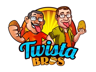Twista Bros logo design by DreamLogoDesign