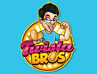 Twista Bros logo design by invento