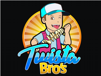 Twista Bros logo design by coco