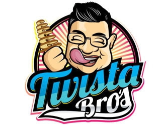 Twista Bros logo design by shere
