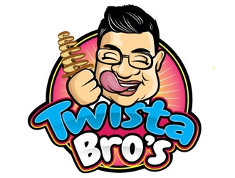 Twista Bros logo design by shere