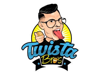 Twista Bros logo design by DreamLogoDesign