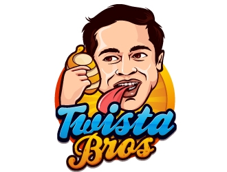 Twista Bros logo design by Xeon