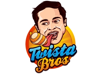 Twista Bros logo design by Xeon