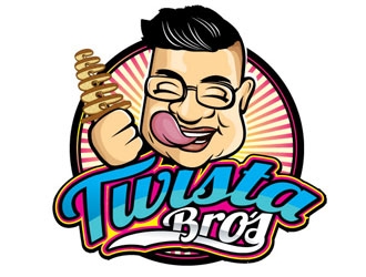 Twista Bros logo design by shere
