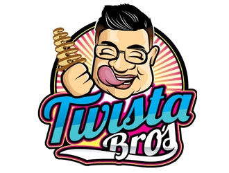 Twista Bros logo design by shere