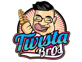 Twista Bros logo design by shere