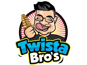 Twista Bros logo design by shere