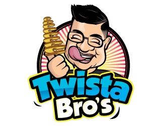 Twista Bros logo design by shere