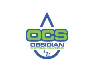 Obsidian Chemical Solutions logo design by qqdesigns