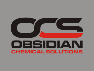 Obsidian Chemical Solutions logo design by rizqihalal24