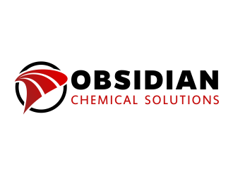 Obsidian Chemical Solutions logo design by mikael